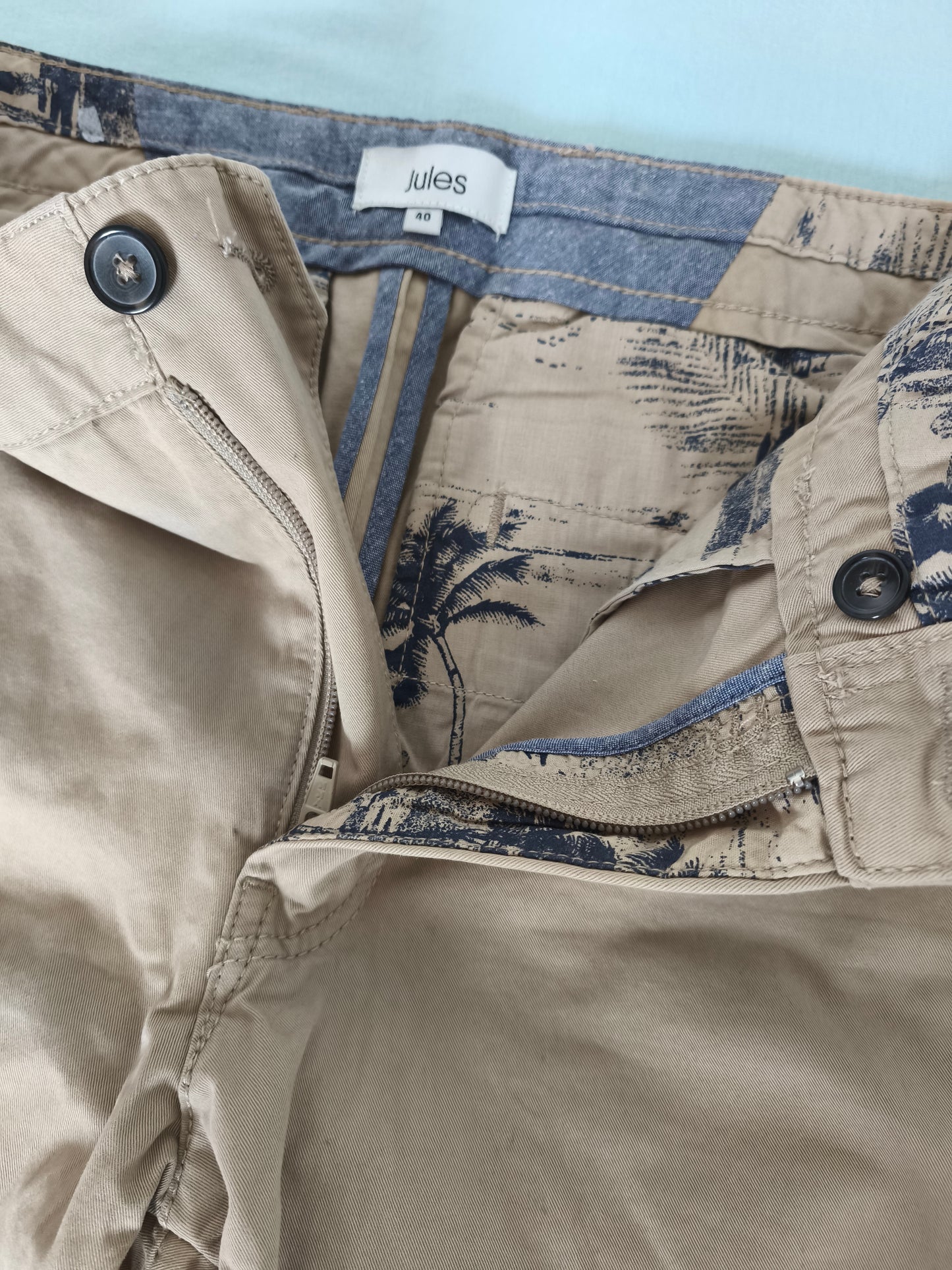Bermuda chino basique uni