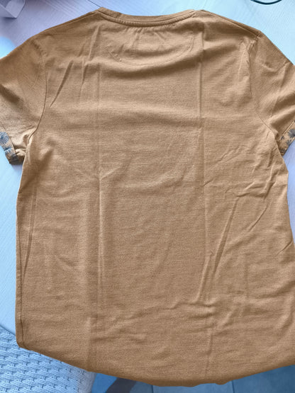 T-shirt moutarde