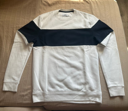 Sweat col rond colorblock