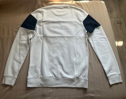 Sweat col rond colorblock