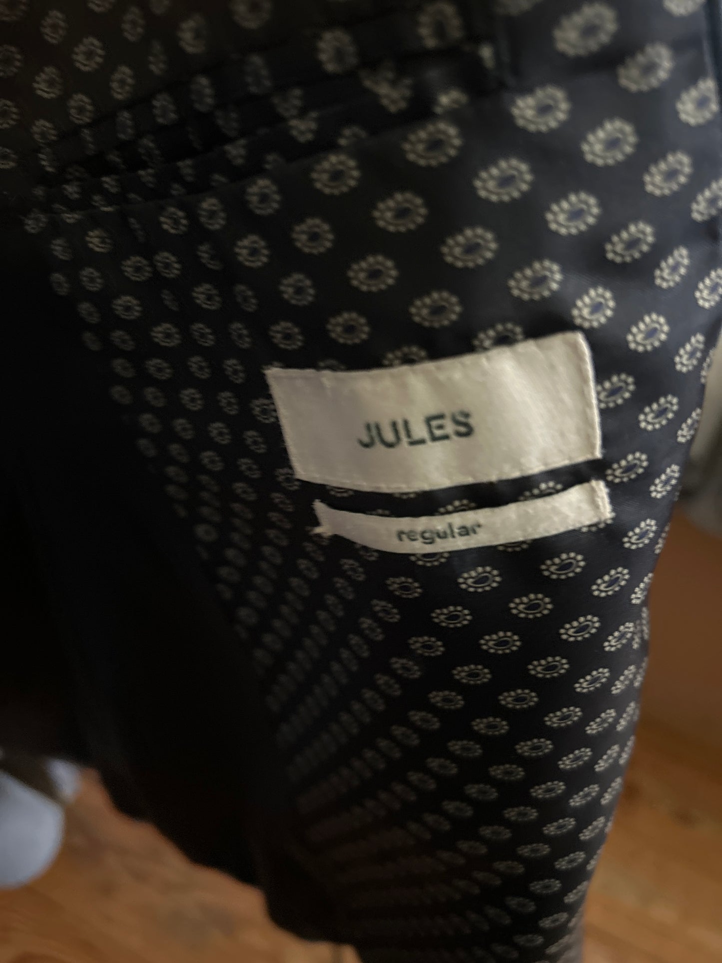 Veste de costume lin double boutonnage