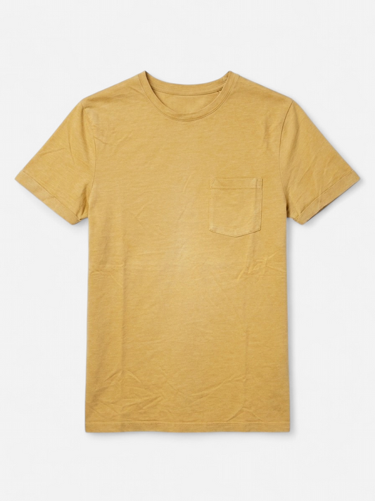 Tee shirt col rond micro-rayé