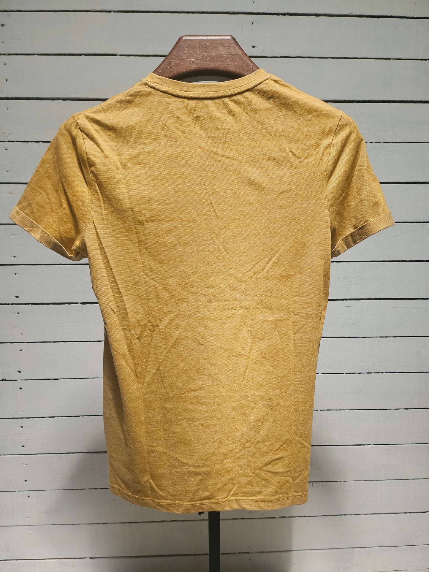 Tee shirt col rond micro-rayé