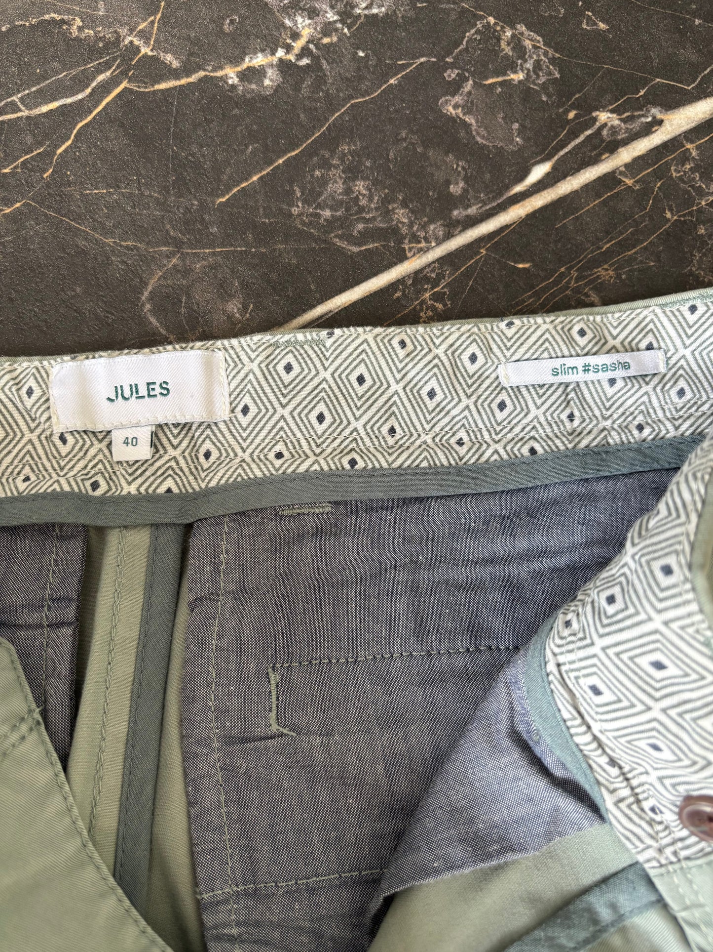 Pantalon chino slim #Sasha
