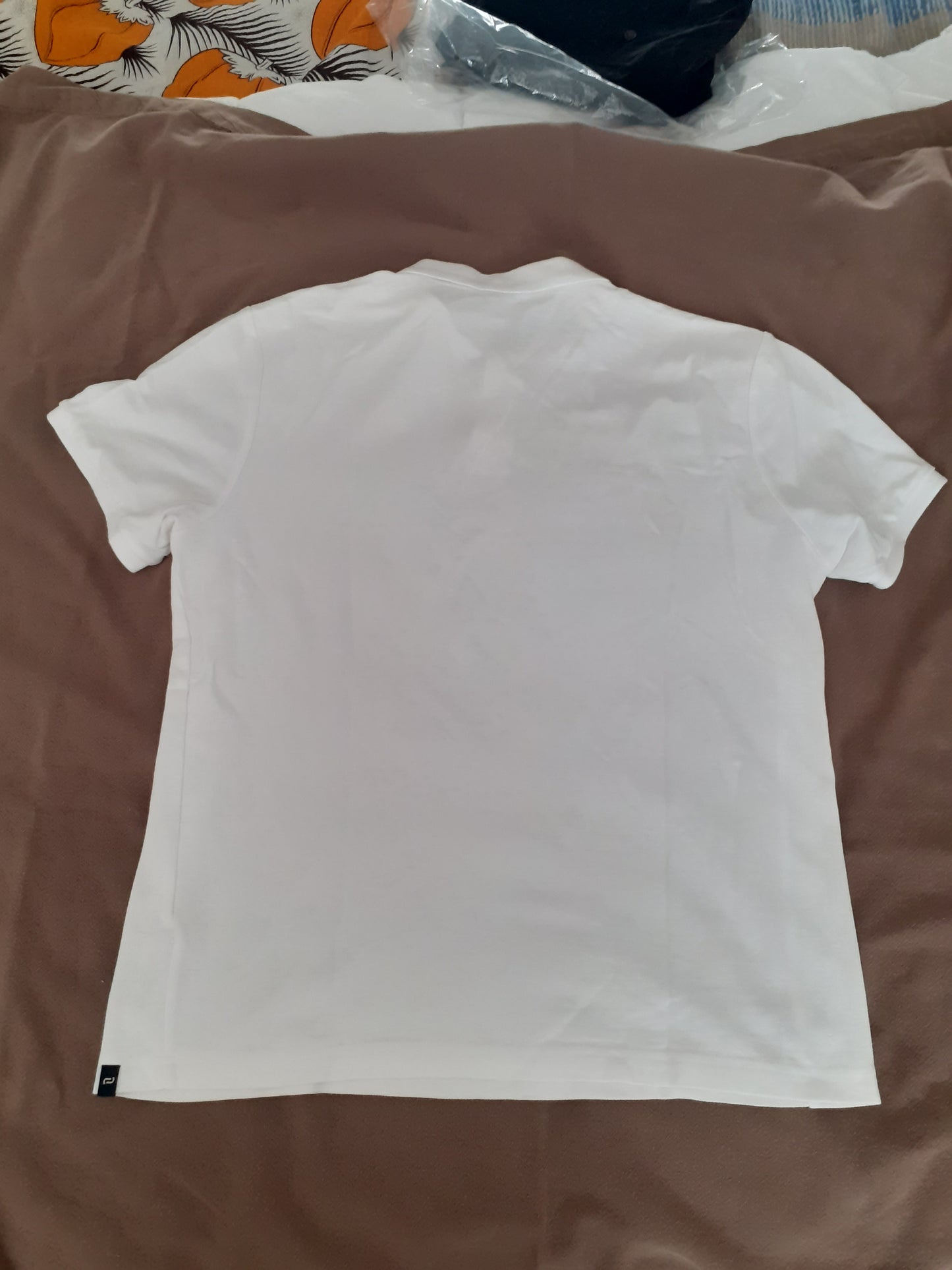 Polo manches courtes piqué uni