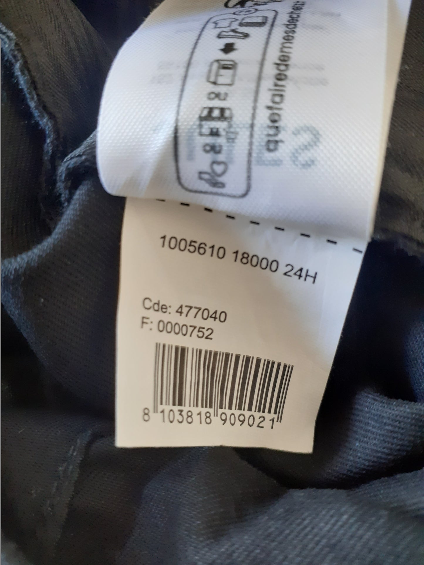 Pantalon noir