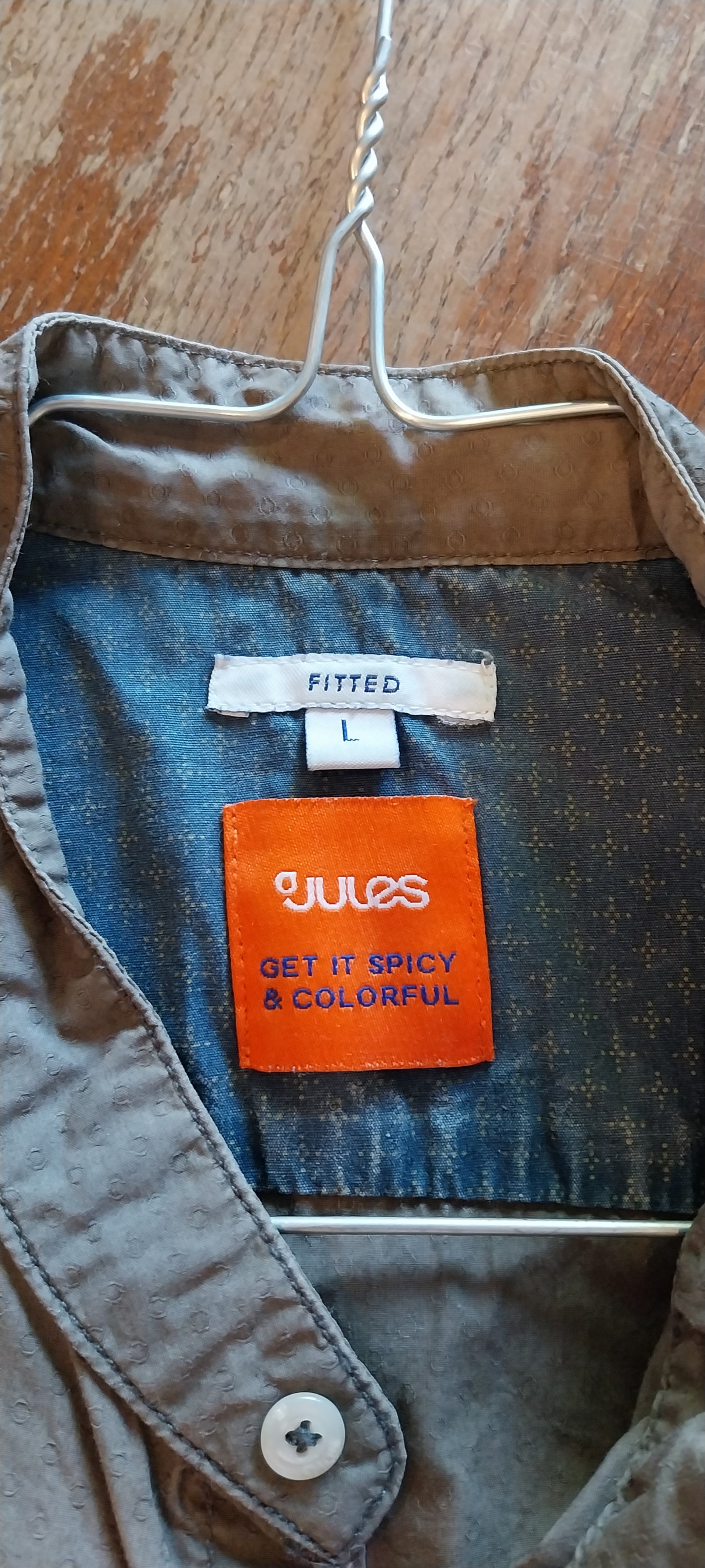 Chemise Faux Uni Ajustée