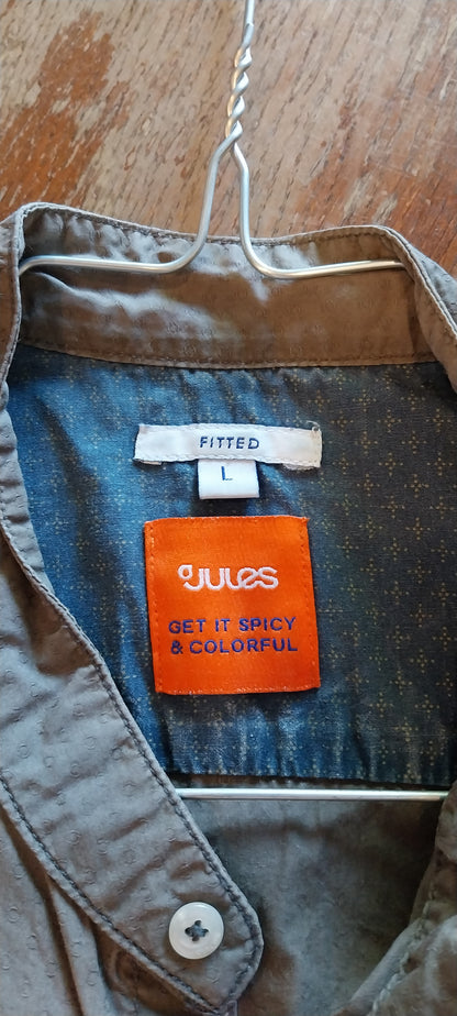 Chemise Faux Uni Ajustée