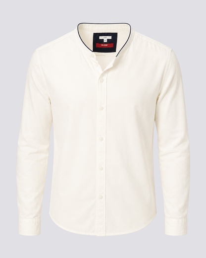Chemise Slim Armurée Col Officier