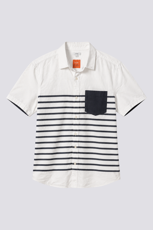 Chemise rayures bleues