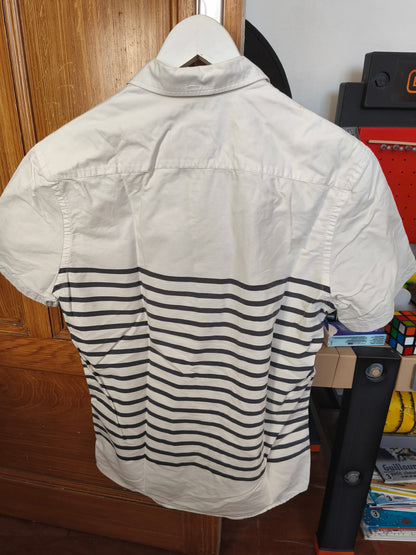 Chemise rayures bleues