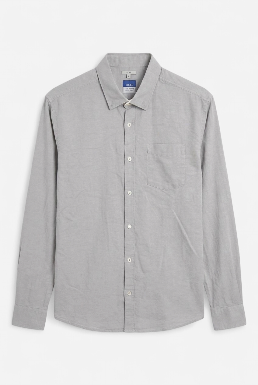 Chemise Ajustée Oxford Unie