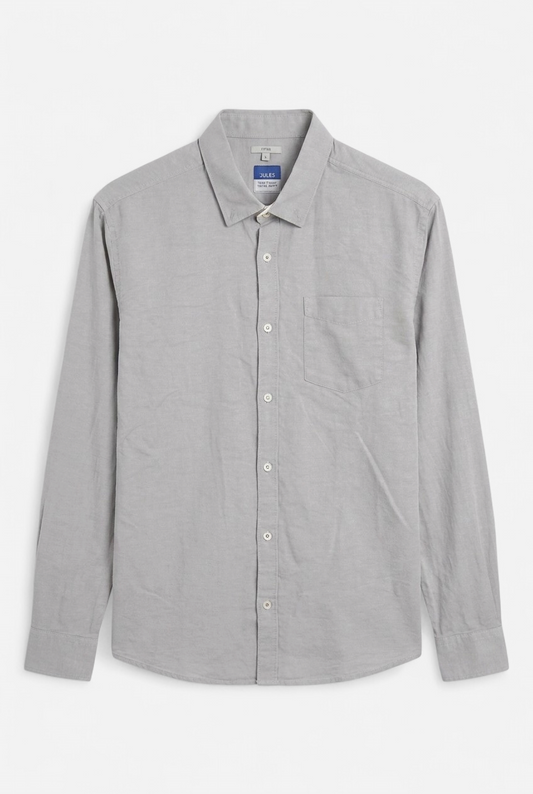 Chemise Ajustée Oxford Unie
