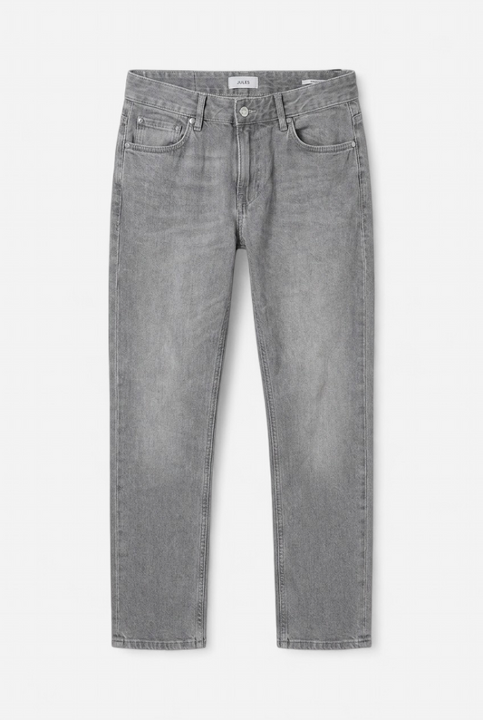 Jean coupe droite (straight) gris - taille 42