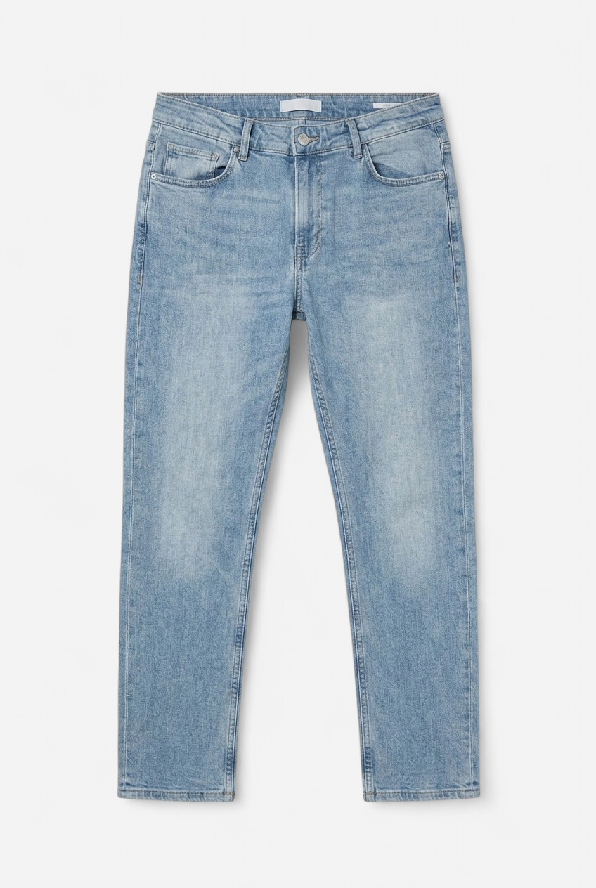 Jean coupe droite (straight) bleu - taille 42