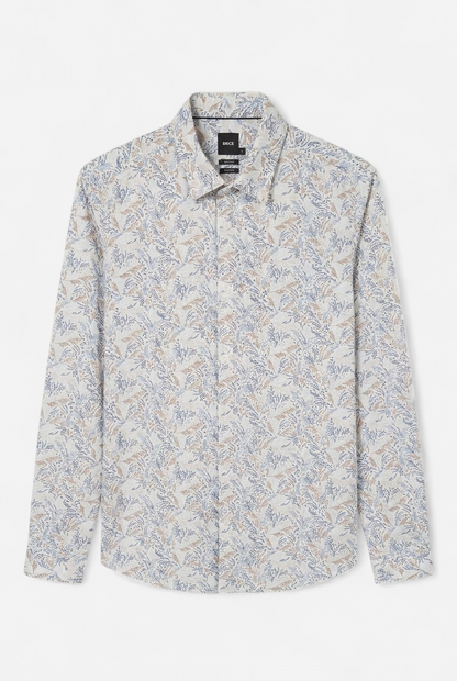 Chemise slim imprimé fleurs