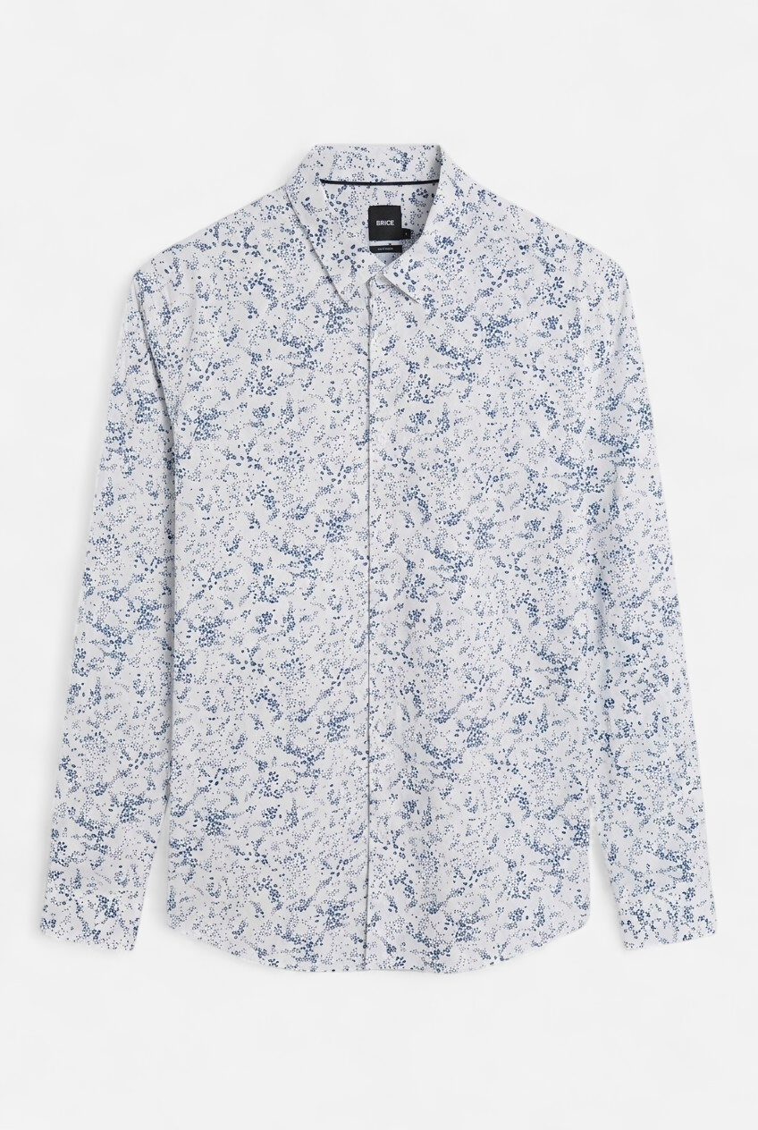 Chemise slim imprimée