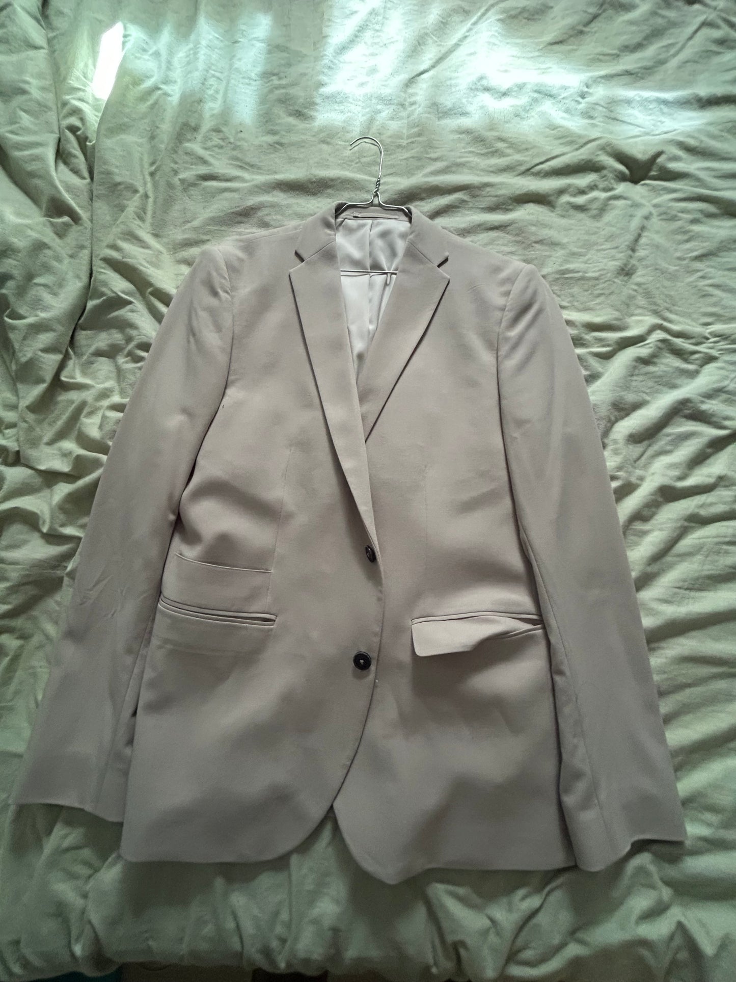 Veste smoking beige