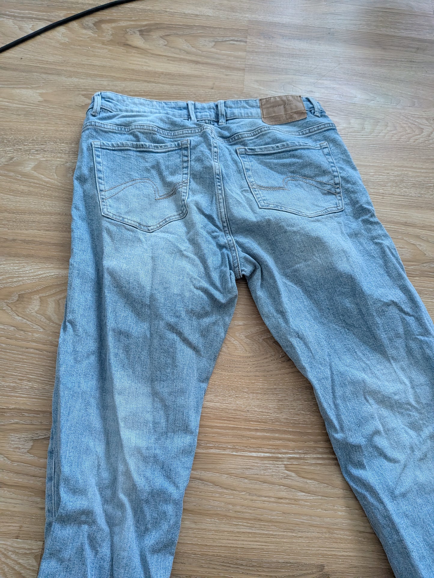 Jean coupe droite (straight) bleu - taille 42