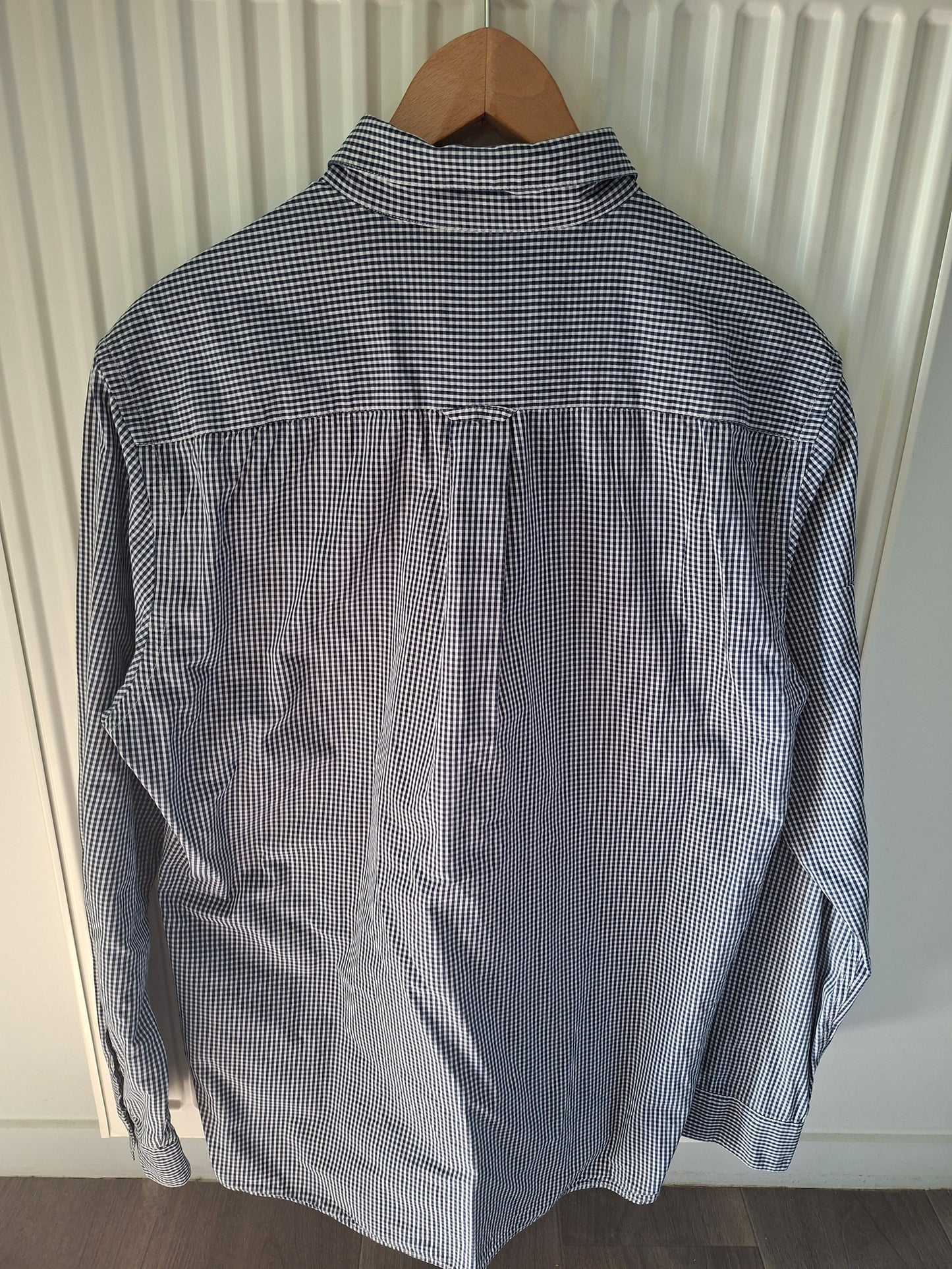 Chemise à carreaux bleus vichy regular Jules taille XL