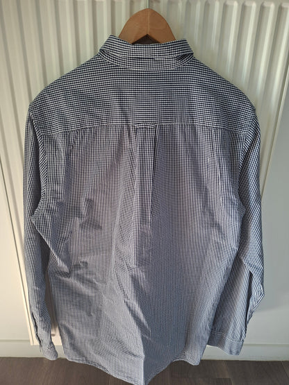 Chemise à carreaux bleus vichy regular Jules taille XL