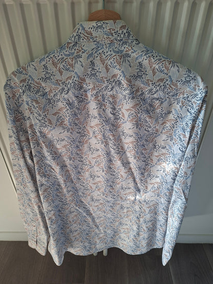 Chemise slim imprimé fleurs