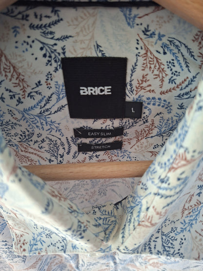 Chemise slim imprimé fleurs