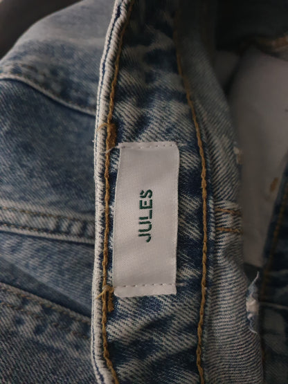 Jean baggy 100% coton - Bleu