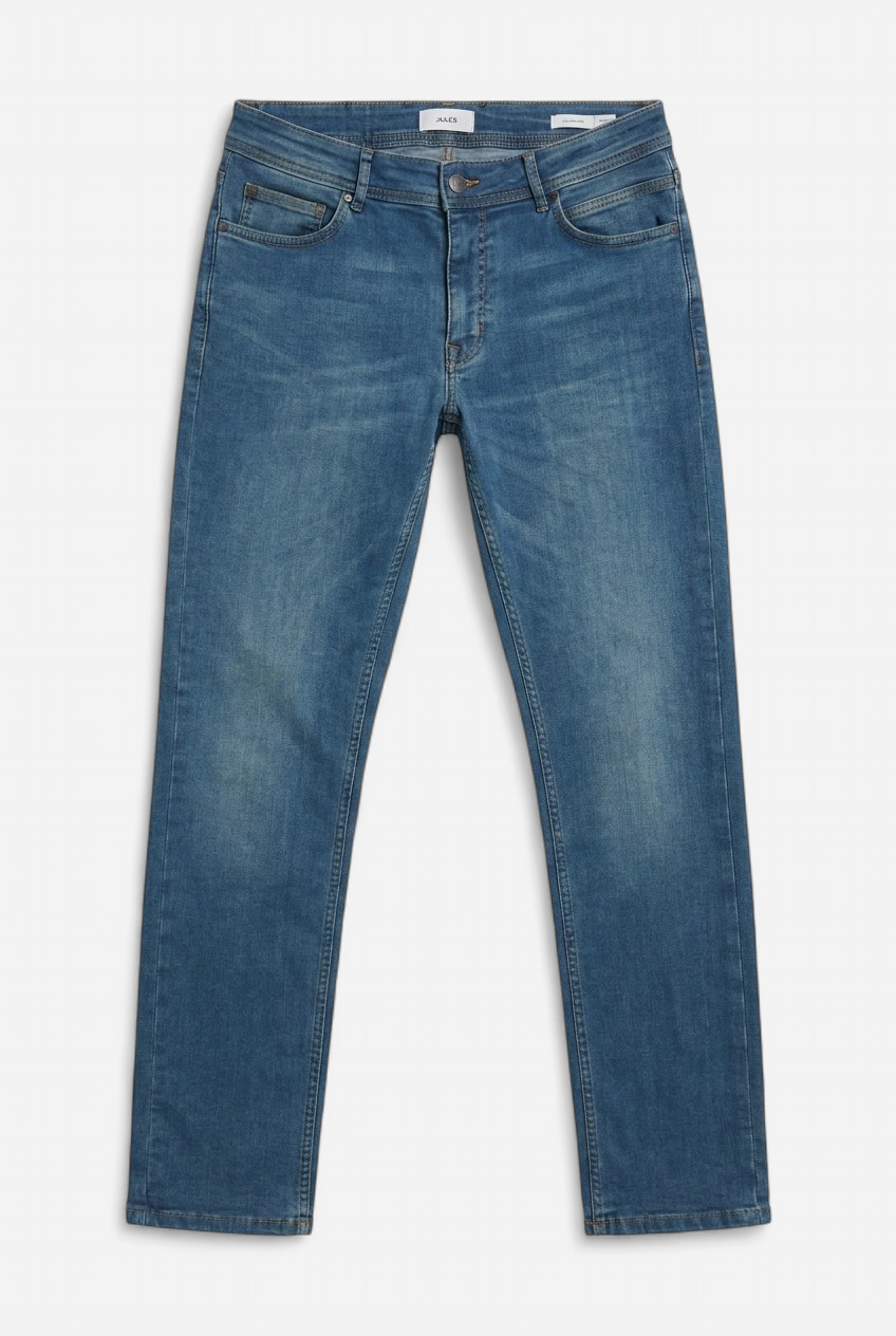 Jean slim urbanflex contenant du coton régénératif
