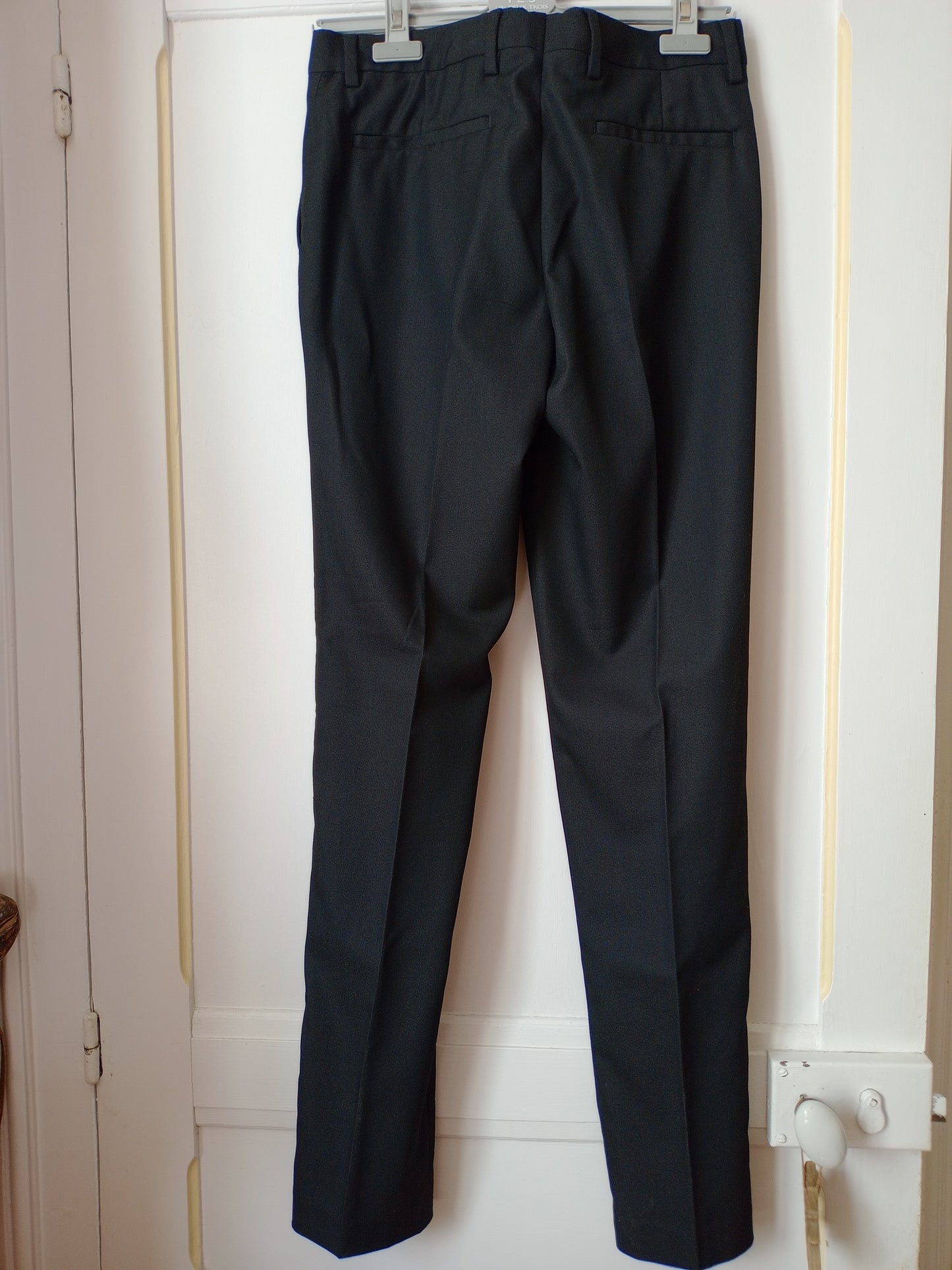 veste et pantalon de costume slim noir
