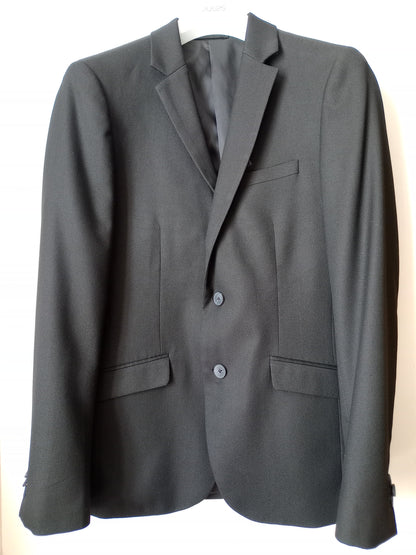 veste et pantalon de costume slim noir