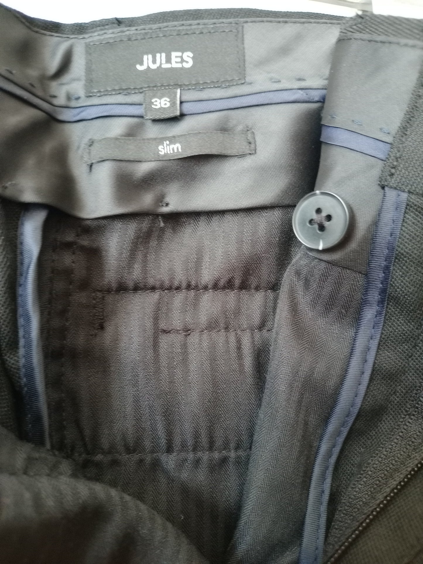 veste et pantalon de costume slim noir