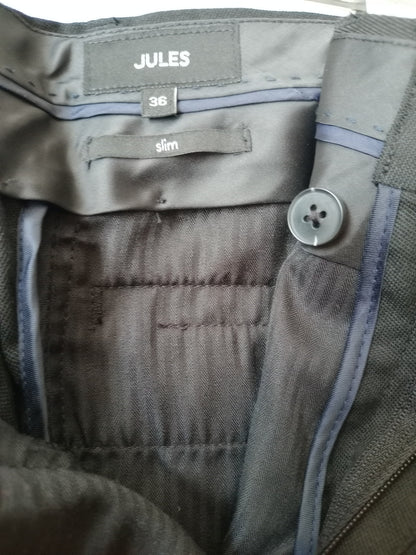 veste et pantalon de costume slim noir