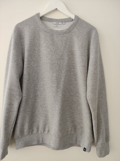 sweat molleton gris taille M