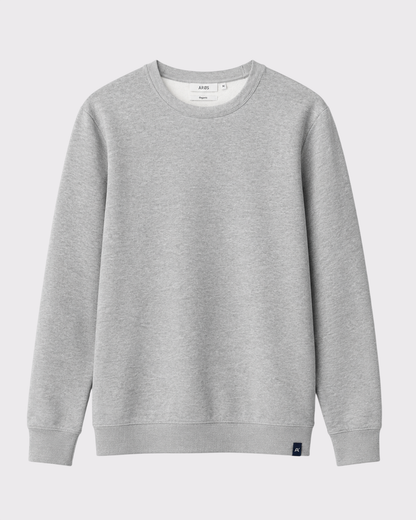 sweat molleton gris taille M