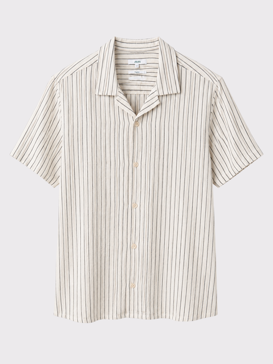 Chemise rayée manches courtes taille M