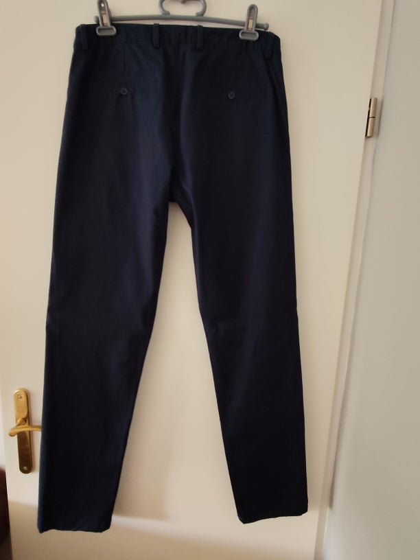 Pantalon chino straight taille 40 marine