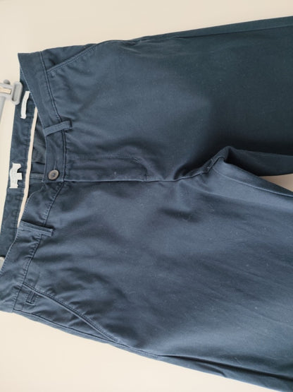 Pantalon chino straight taille 40 marine
