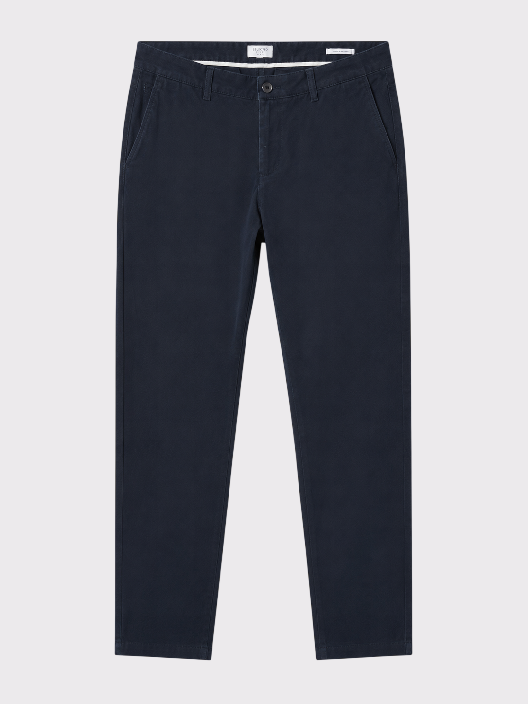 Pantalon chino straight taille 40 marine