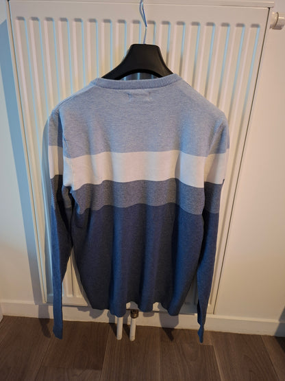 Pull col rond colorblock