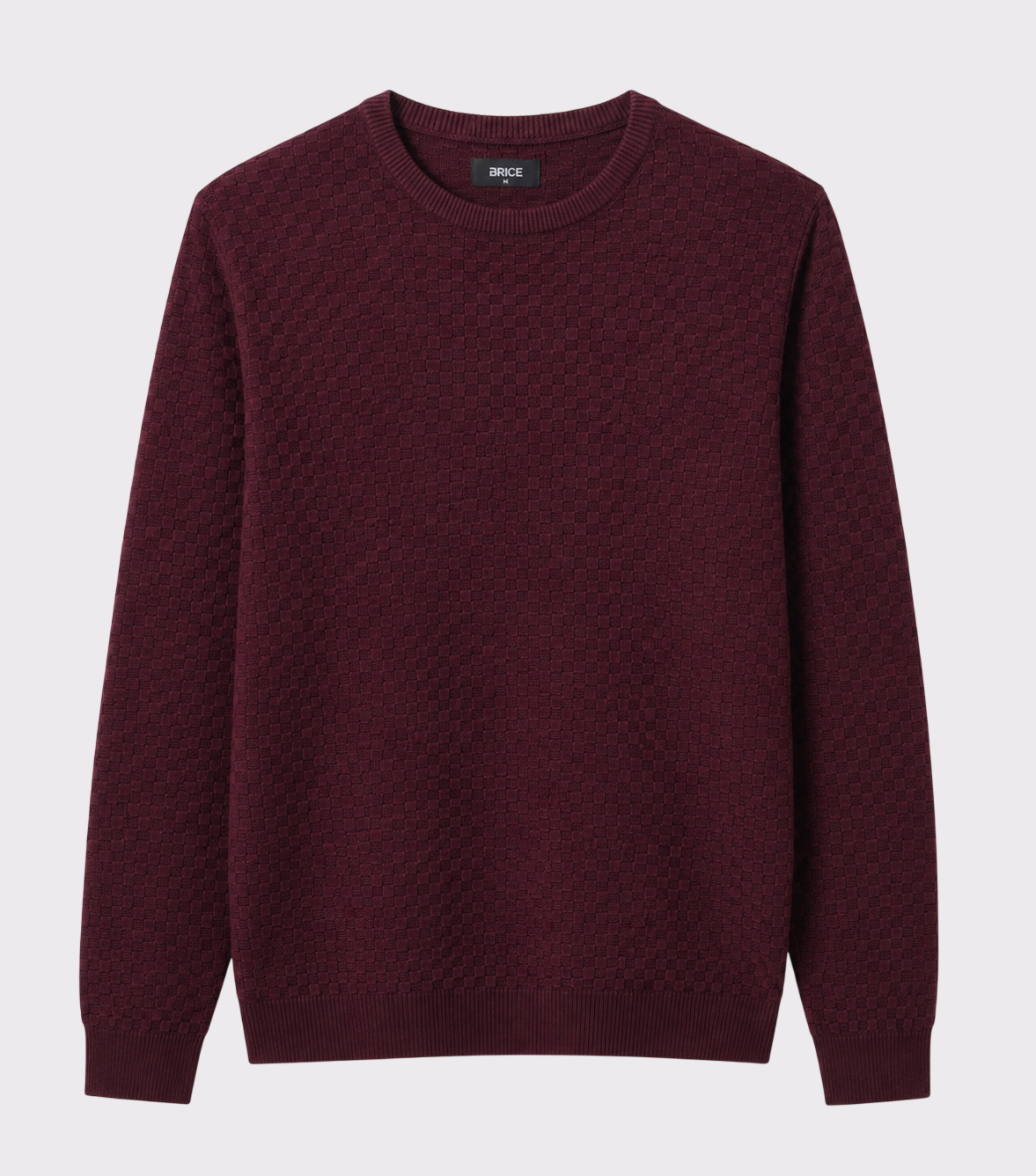 Pull rouge bordeau Brice taille M