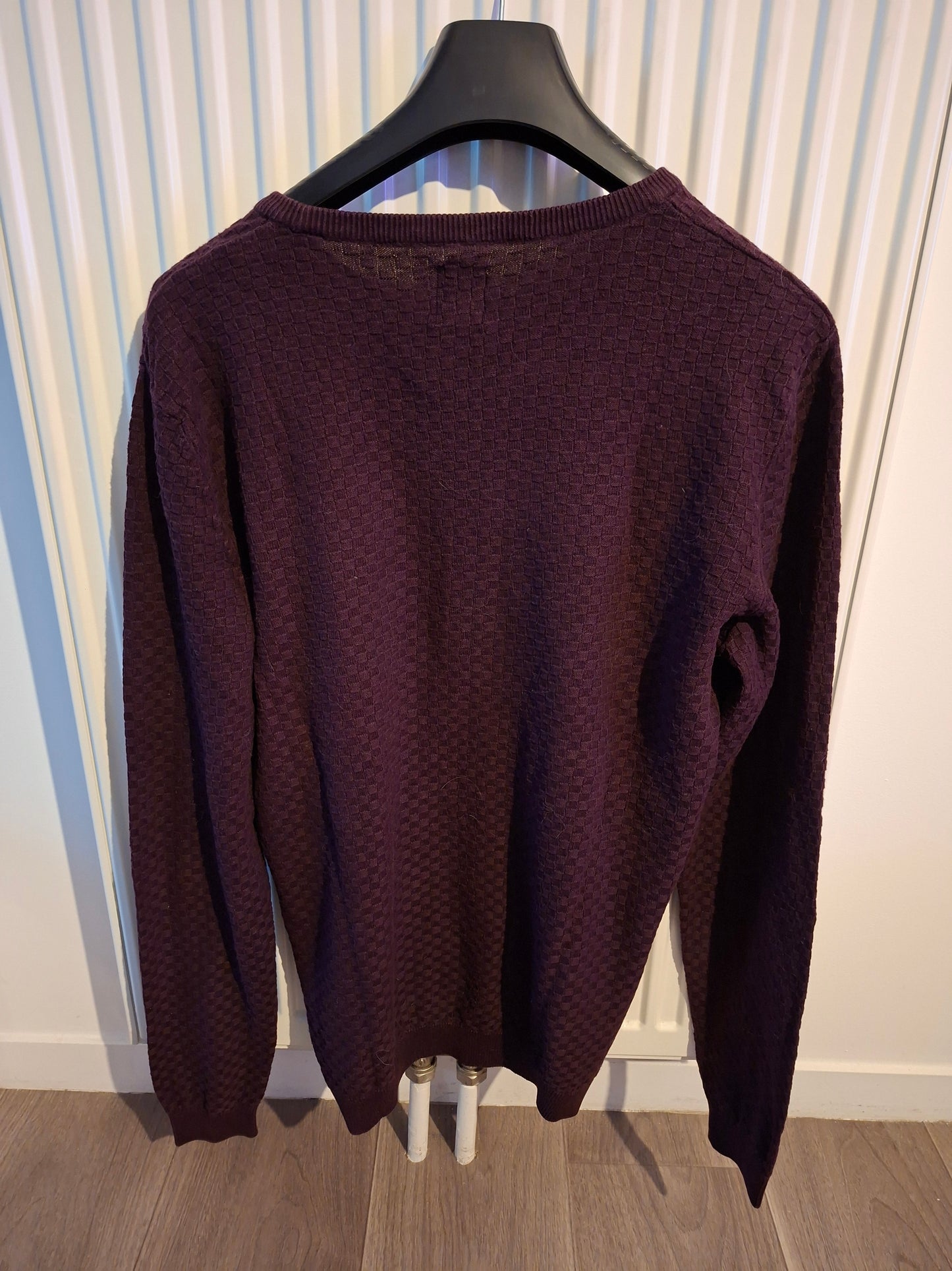 Pull rouge bordeau Brice taille M