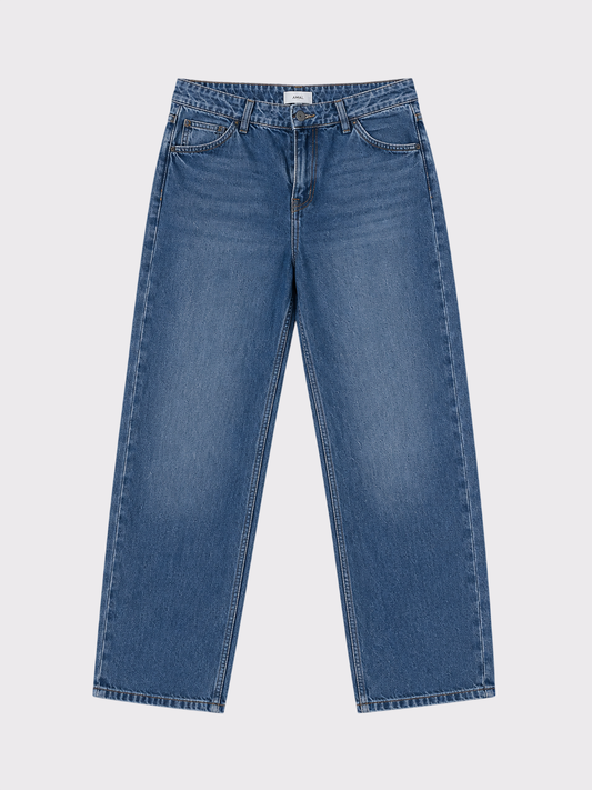 Jeans loose bleu T.38 L.34