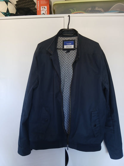 Blouson col montant doublure fantaisie.