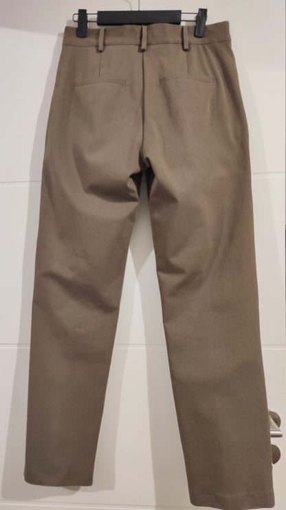 Chino à pinces kaki 36 coupe loose
