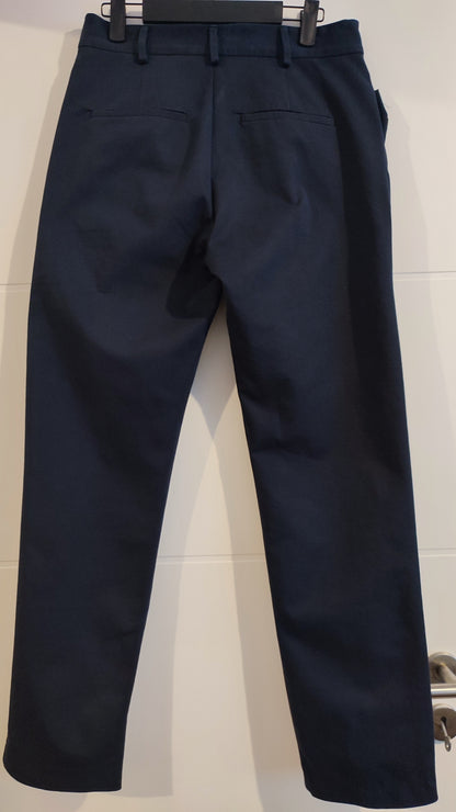 Chino à pinces marine 36 coupe loose