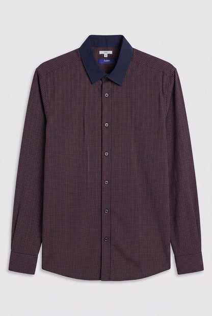 Chemise Slim A Carreaux