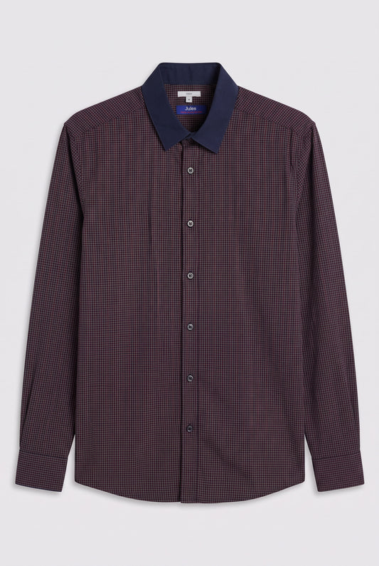 Chemise Slim A Carreaux