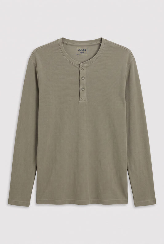 TEE shirt manches longues Kaki