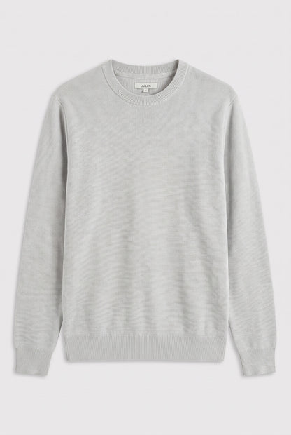 Pull col rond micro alvéole